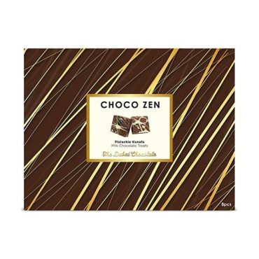 Choco Zen Pistachio Kunafa Dubai Chocolate Milk Treats 8 Pcs, 144G